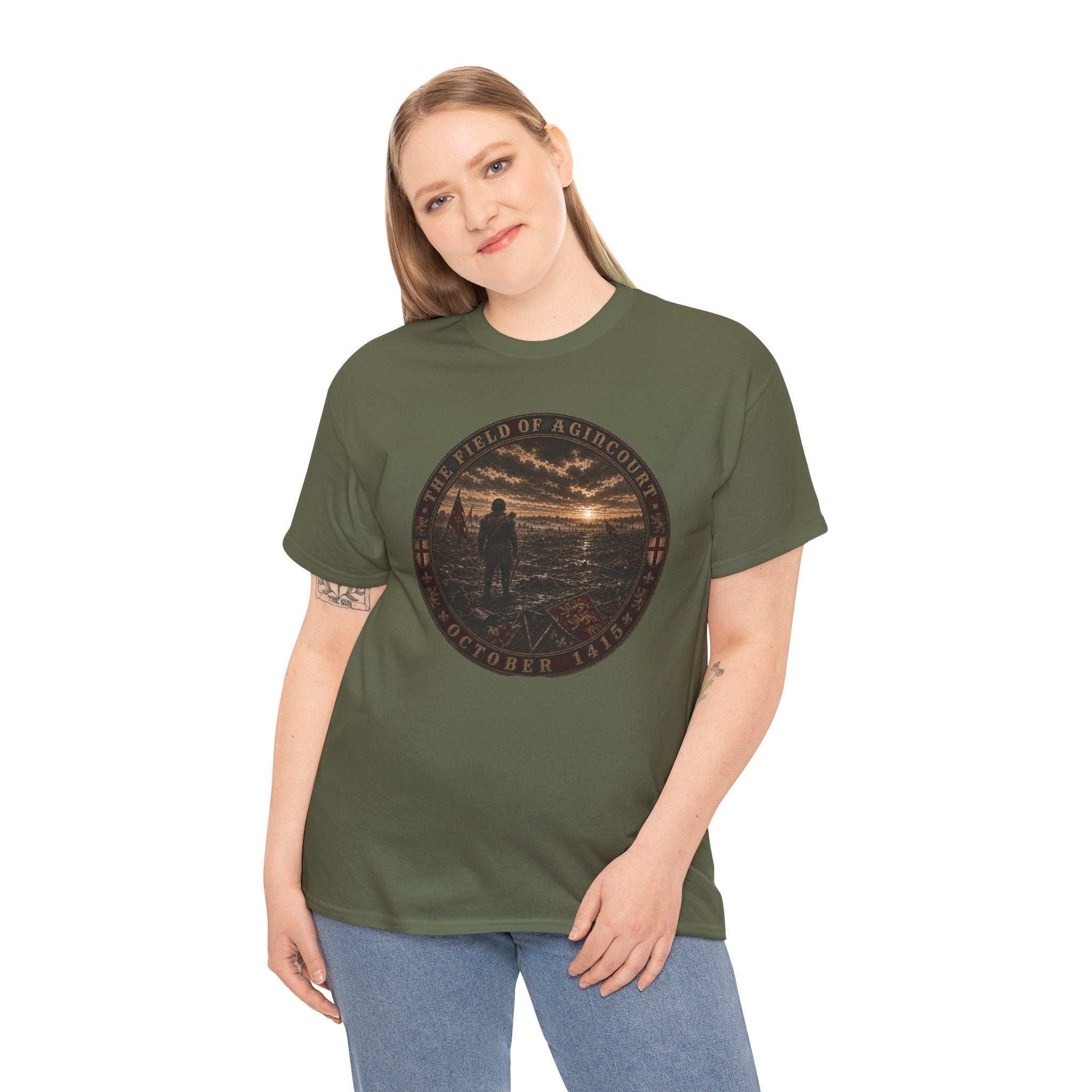 Sunset Cityscape Tee — "We Are the Against Our Own Rules" Graphic T-Shirt