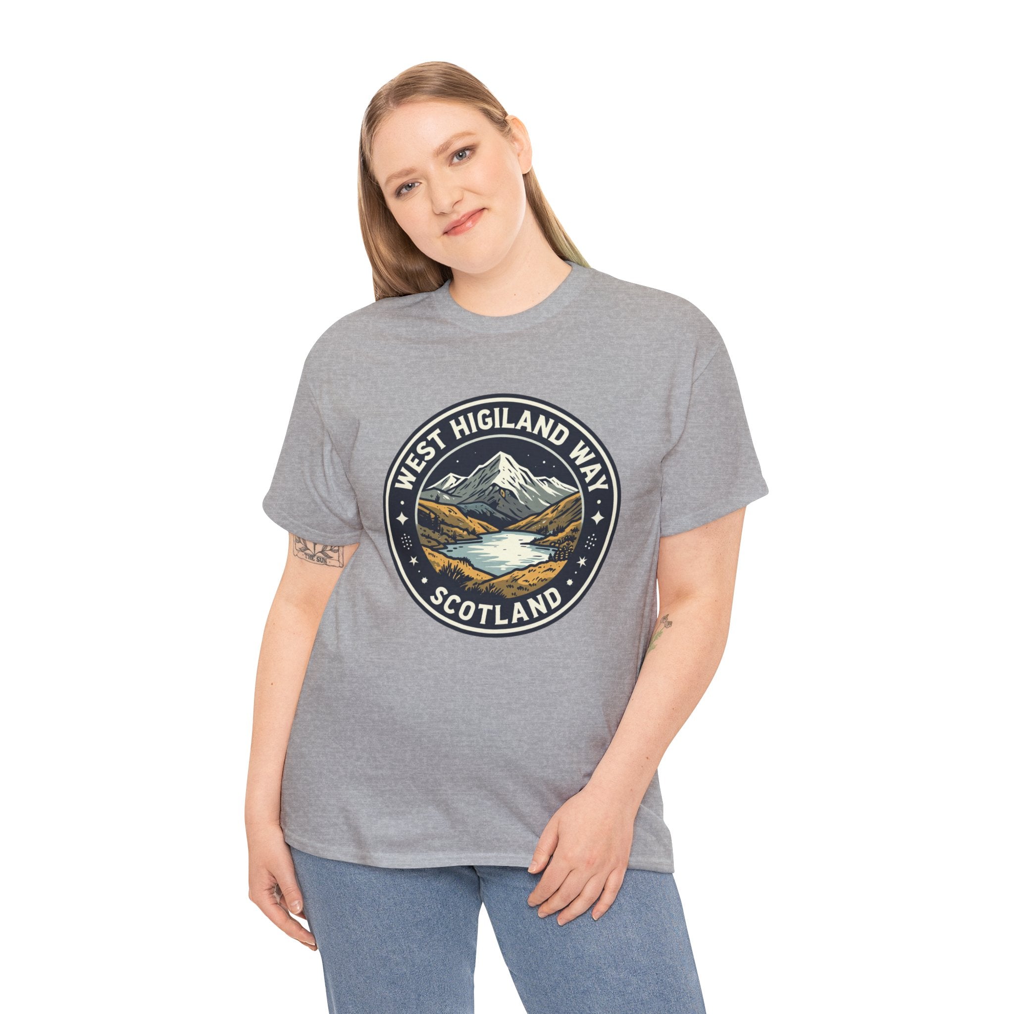 West Highland Way Scotland T‑Shirt — Scenic Mountain & Loch Travel Tee
