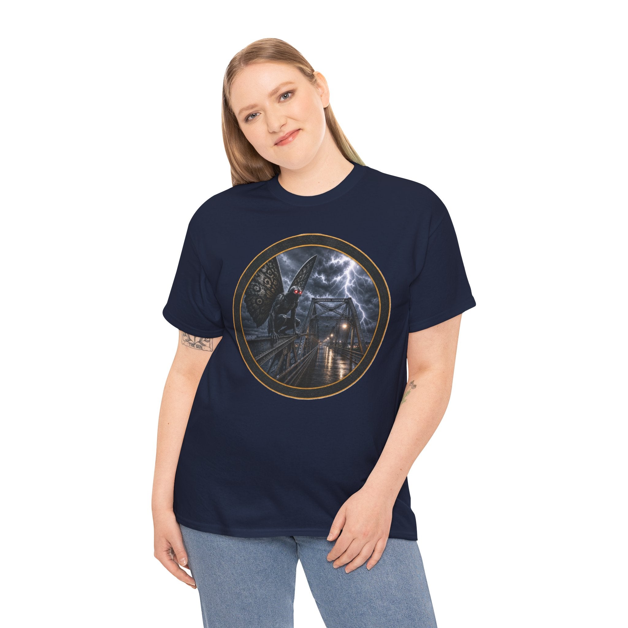 Still Out There – Mothman Silver Bridge Cryptid Graphic T-Shirt