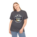 GR20 Corsica Hiking T-Shirt — Mountain Trail Badge Tee