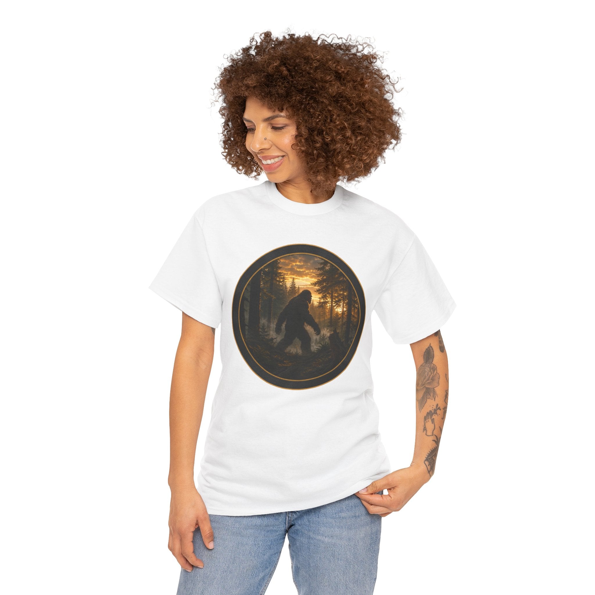 Still Out There – Bigfoot Sasquatch Forest Graphic T-Shirt