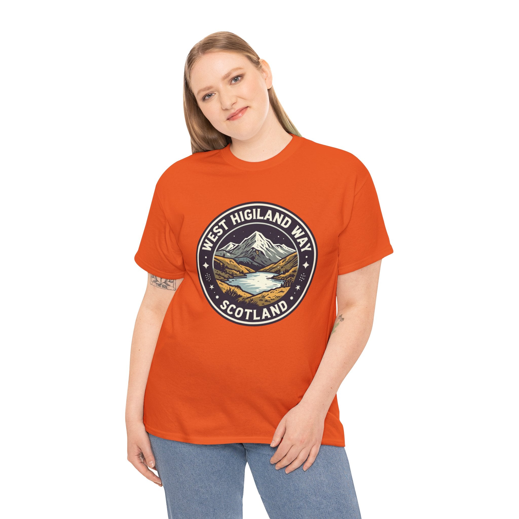 West Highland Way Scotland T‑Shirt — Scenic Mountain & Loch Travel Tee