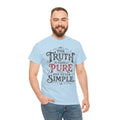 The Truth Is Rarely Pure and Never Simple T-Shirt | Oscar Wilde Quote Tee | Unisex Vintage Typography