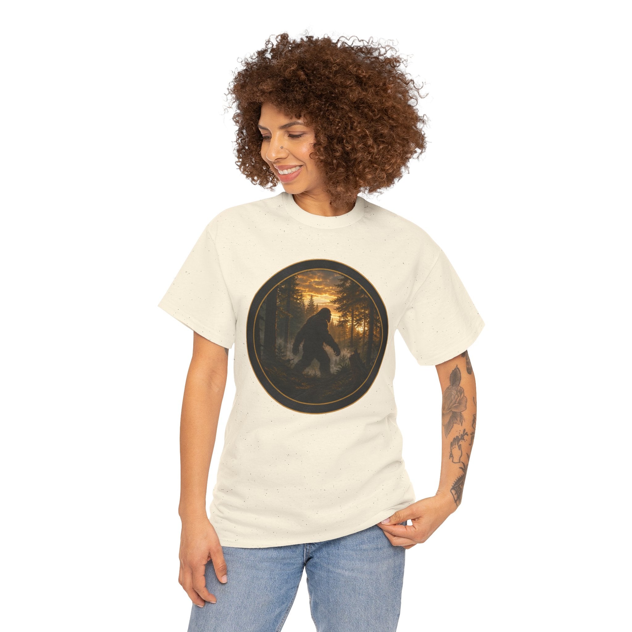 Still Out There – Bigfoot Sasquatch Forest Graphic T-Shirt