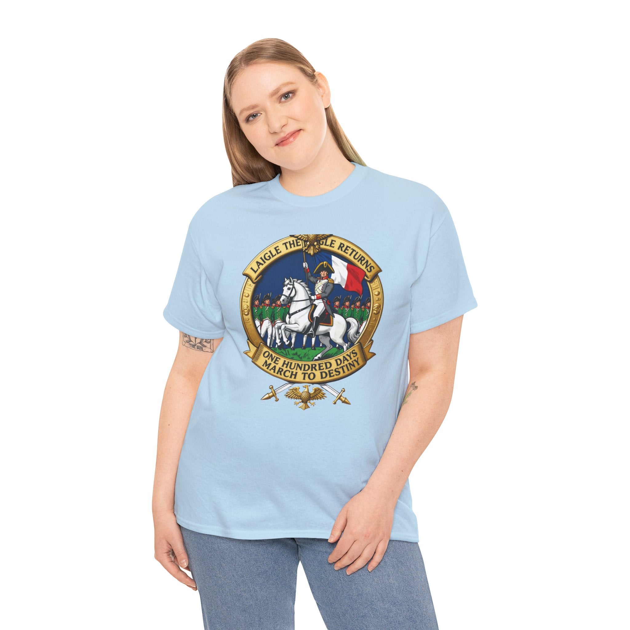 La Belle Alliance — June 18th 1815 T-Shirt | Where Enemies Became Allies | Wellington & Blücher Waterloo Meeting | Napoleonic Wars Heritage Graphic Tee