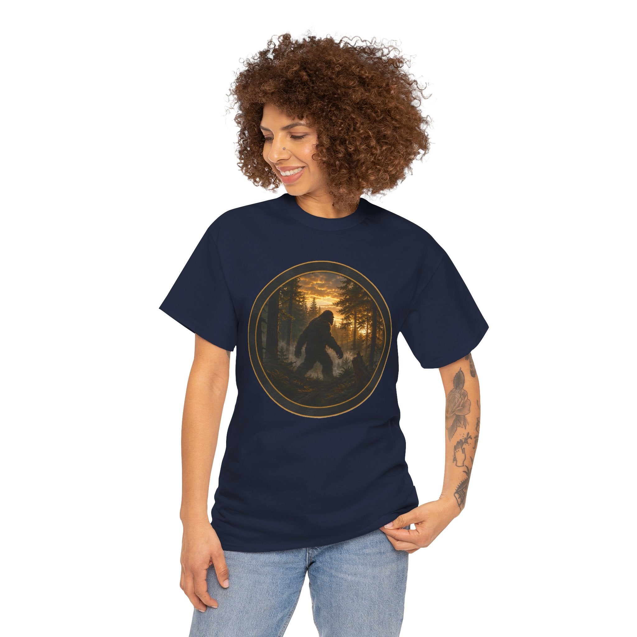 Still Out There – Bigfoot Sasquatch Forest Graphic T-Shirt