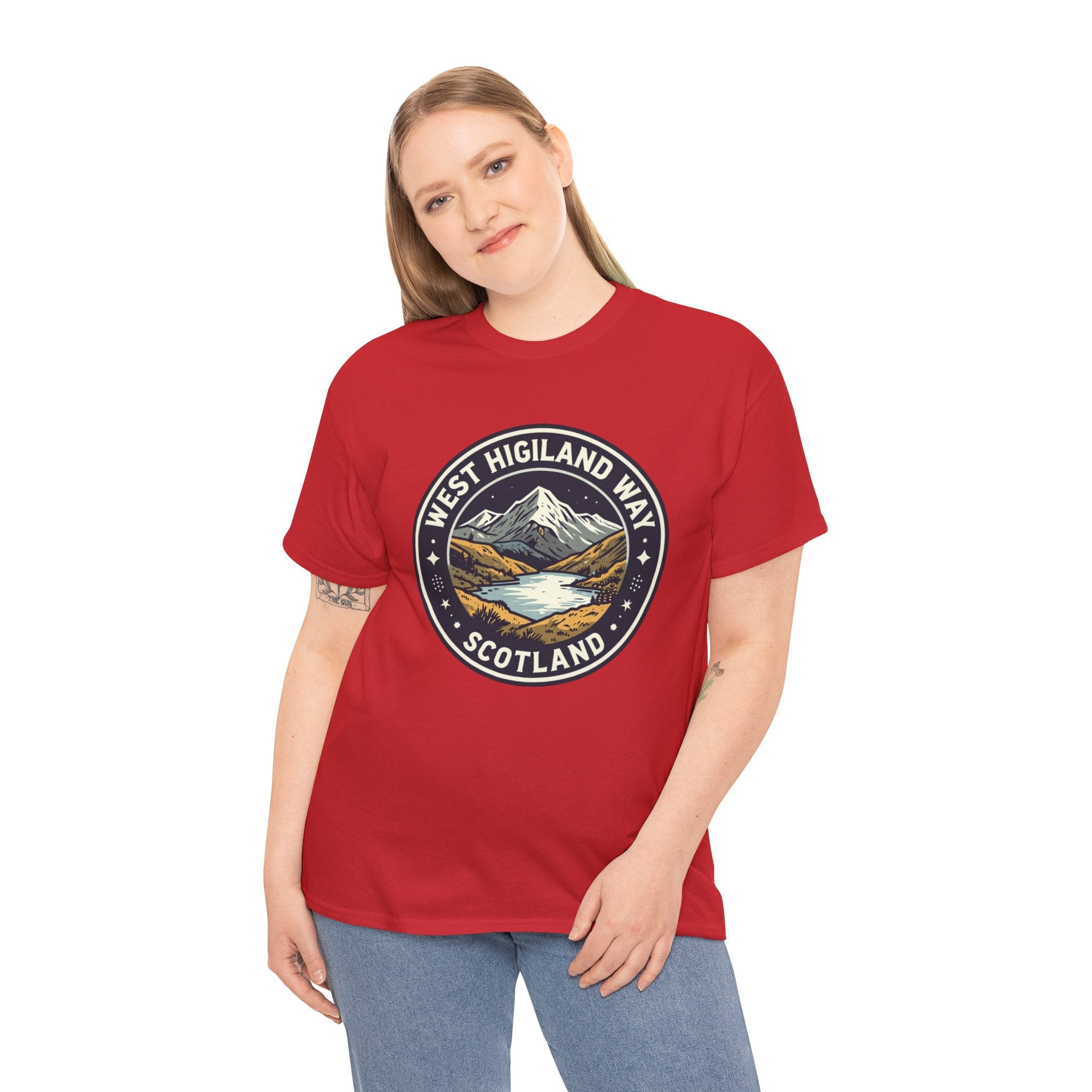 West Highland Way Scotland T‑Shirt — Scenic Mountain & Loch Travel Tee