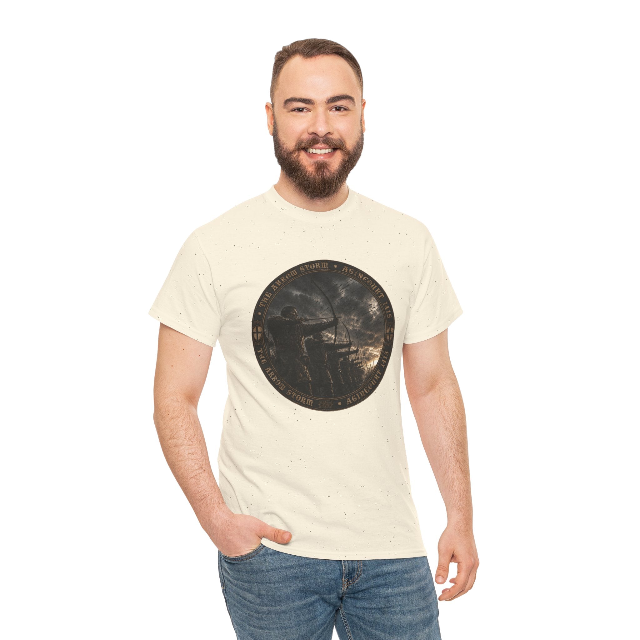 The Arrow Storm — Agincourt 1415 Graphic T-Shirt