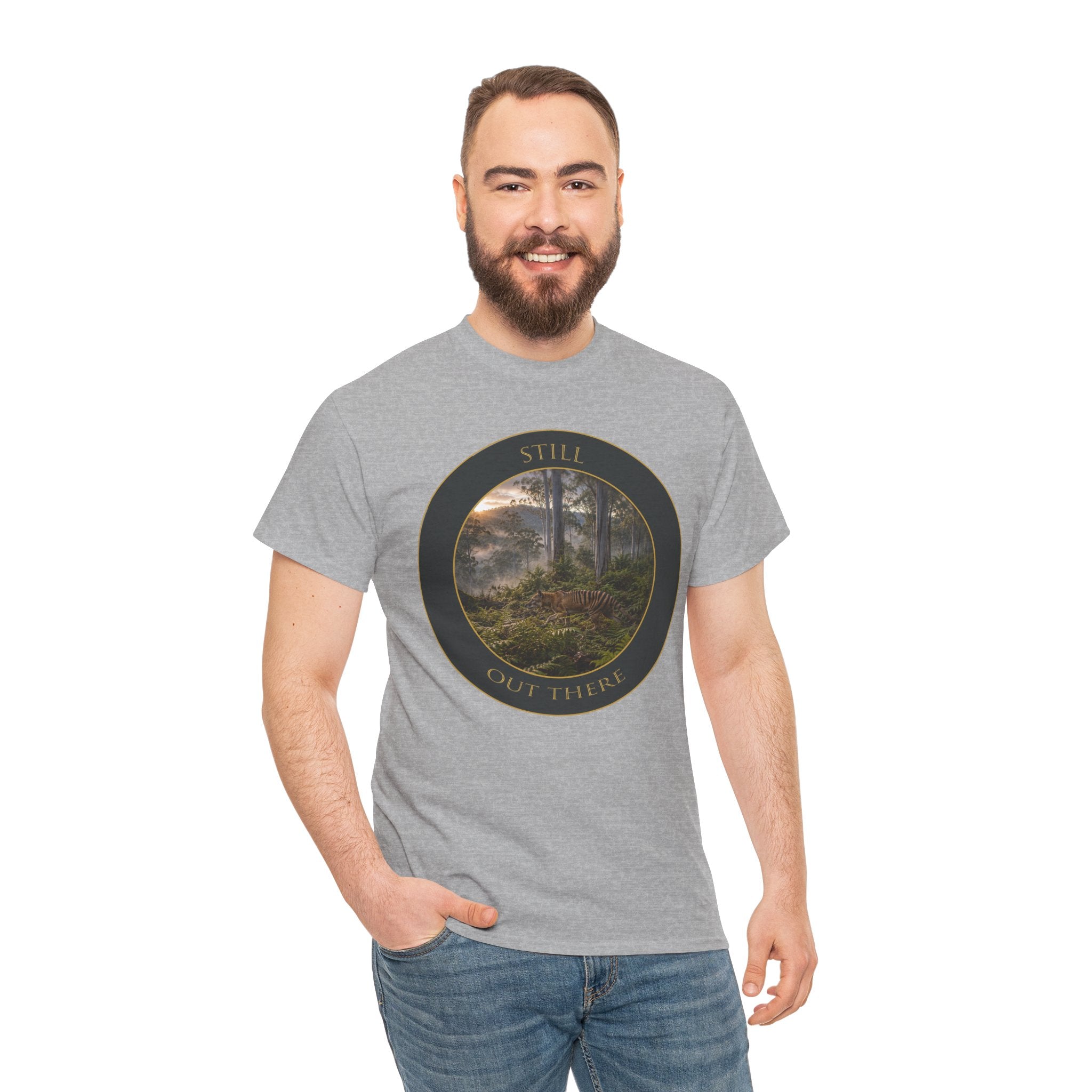 Still Out There – Thylacine Tasmanian Tiger Graphic T-Shirt
