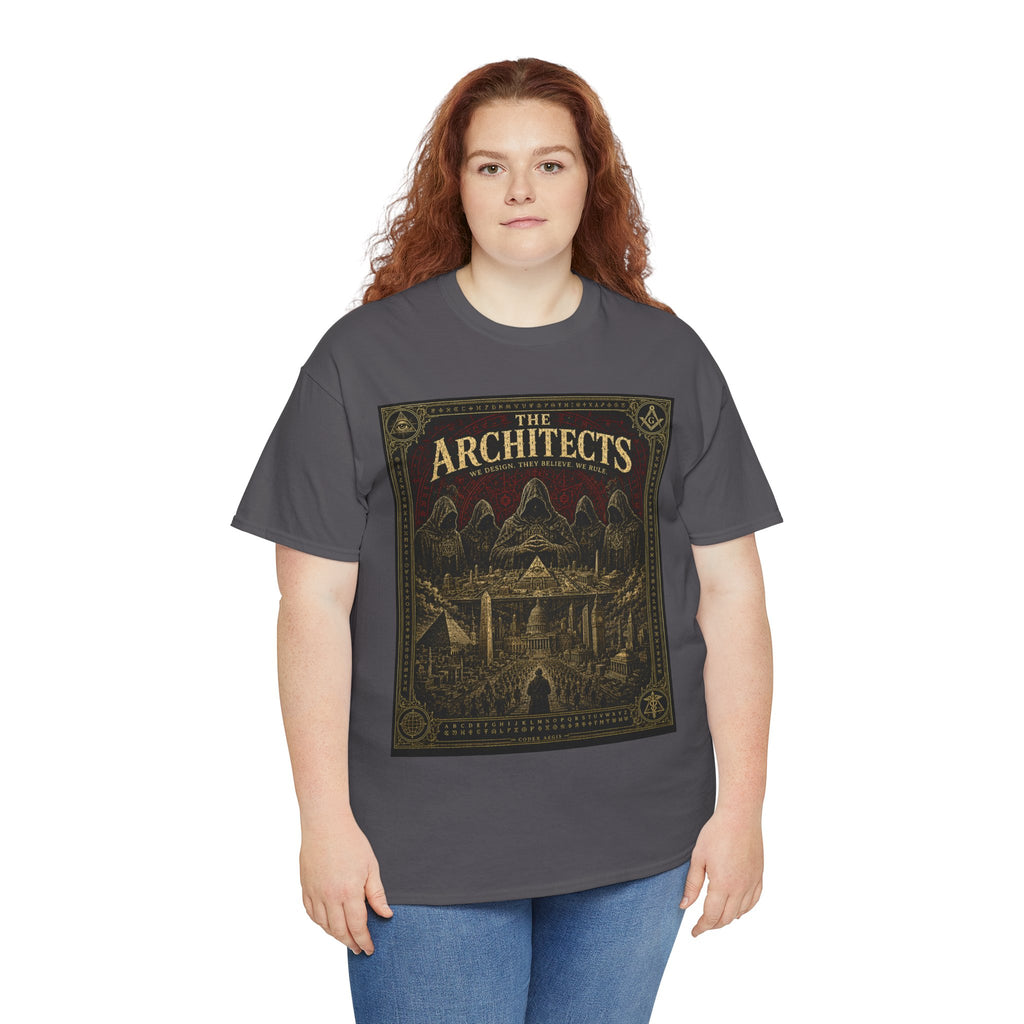 The Architects – Illuminati Freemason New World Order Conspiracy Graphic T-Shirt