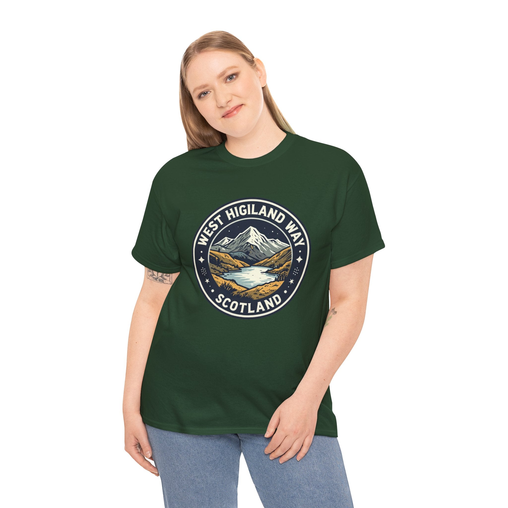 West Highland Way Scotland T‑Shirt — Scenic Mountain & Loch Travel Tee