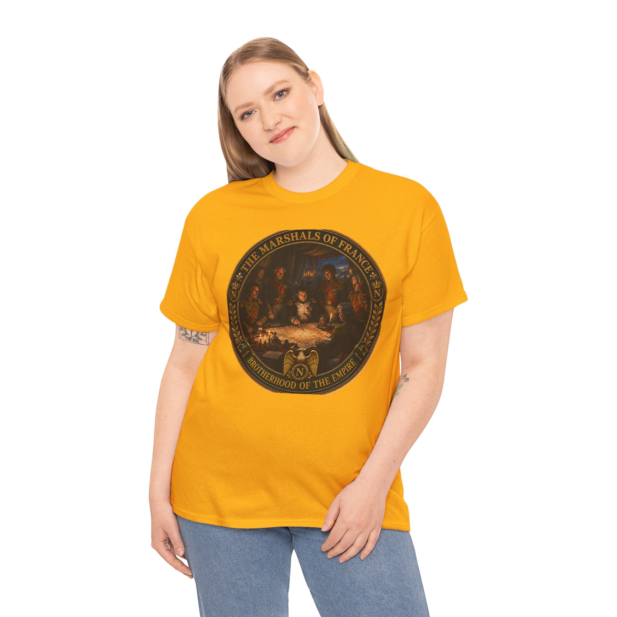 Founding Fathers Seal T‑Shirt – Historical US Patriots Round Emblem Tee