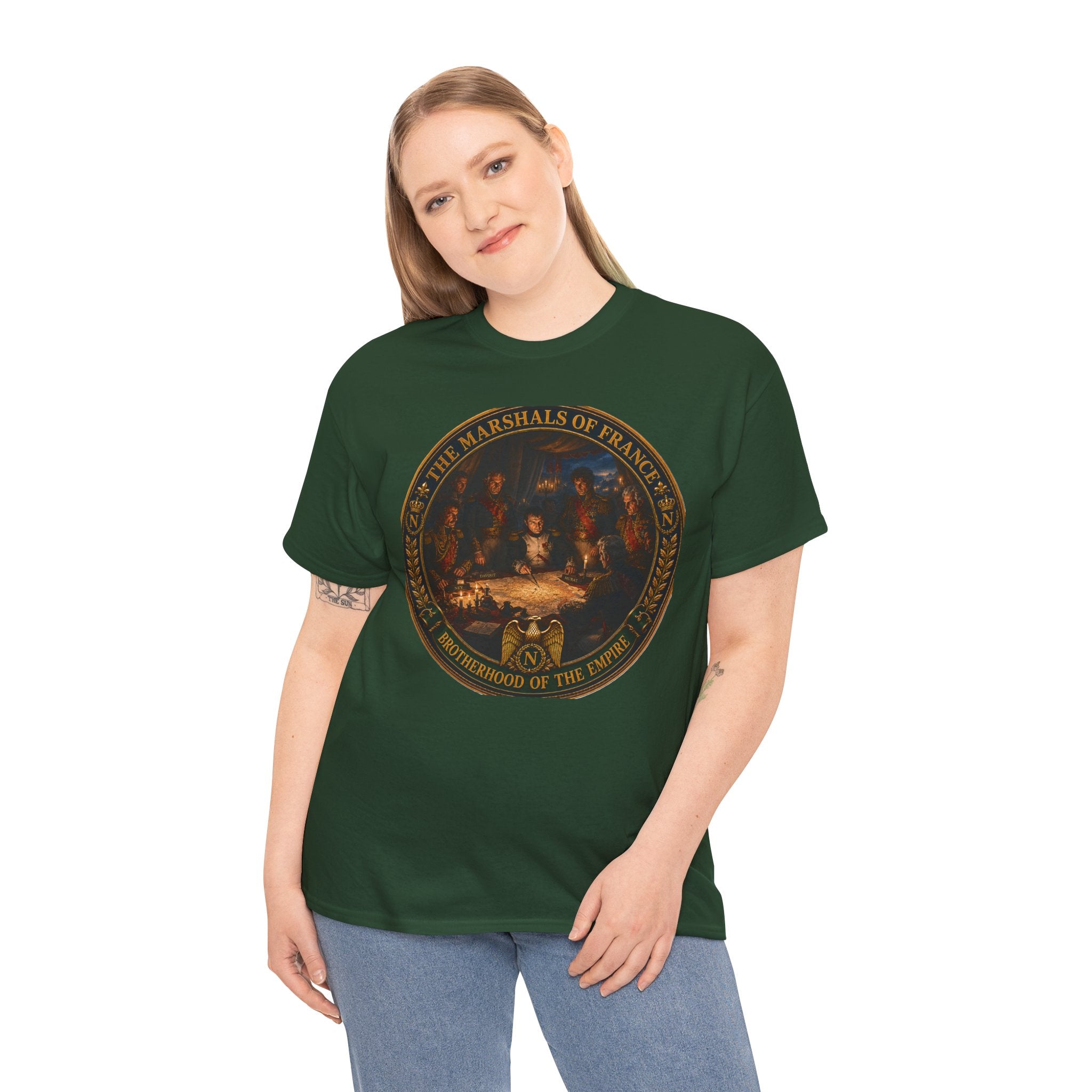 Founding Fathers Seal T‑Shirt – Historical US Patriots Round Emblem Tee