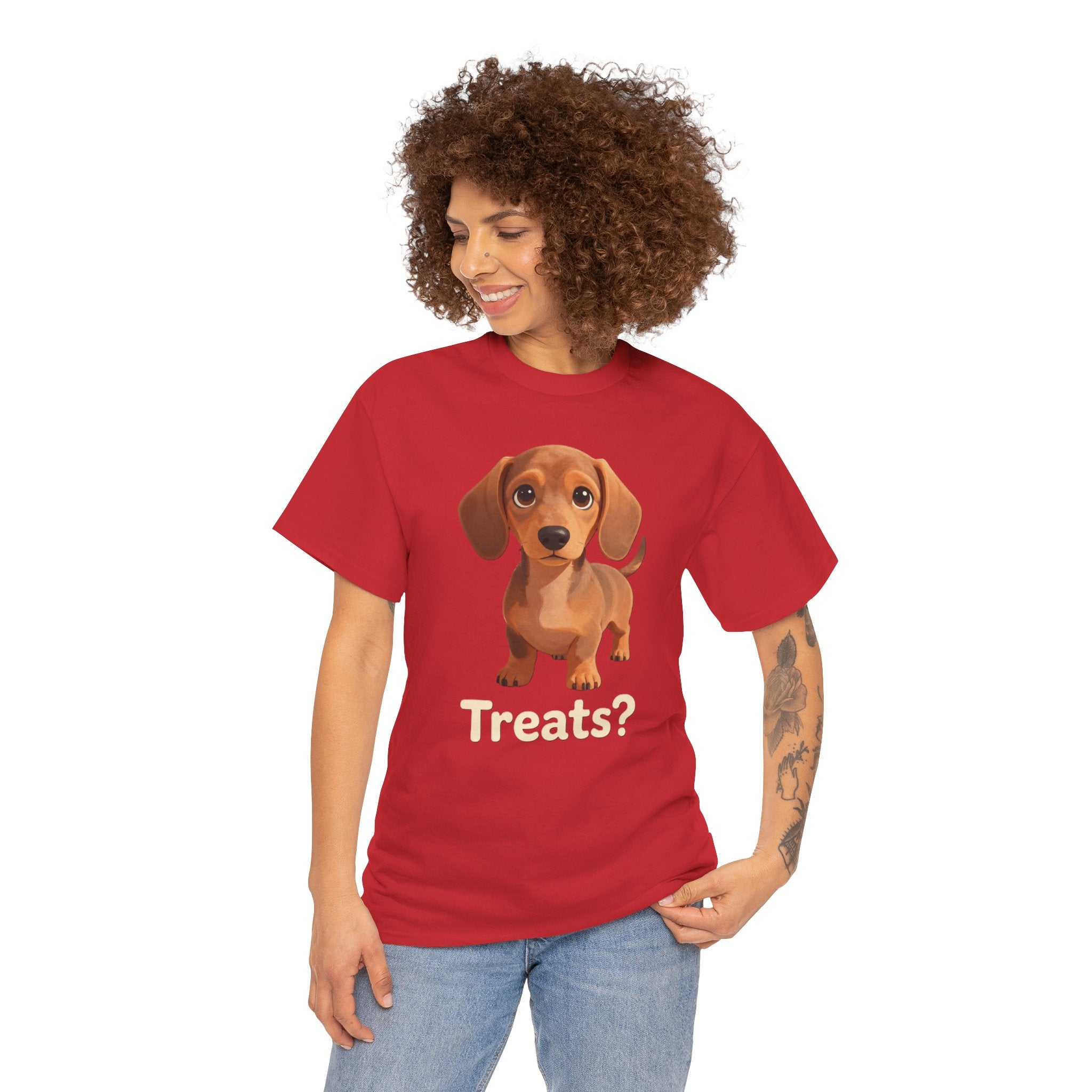 Dachshund Puppy "Treats?" T-Shirt