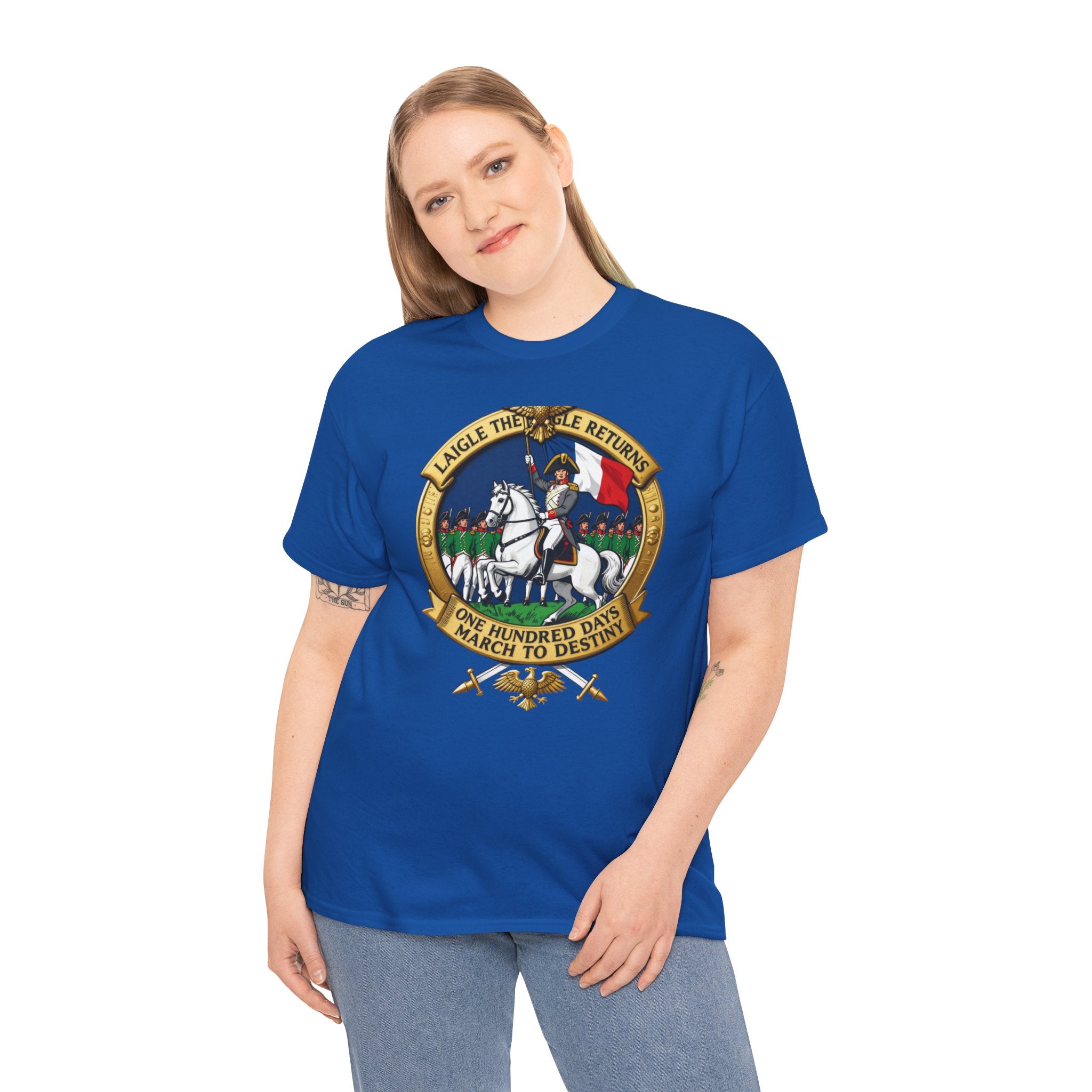 La Belle Alliance — June 18th 1815 T-Shirt | Where Enemies Became Allies | Wellington & Blücher Waterloo Meeting | Napoleonic Wars Heritage Graphic Tee