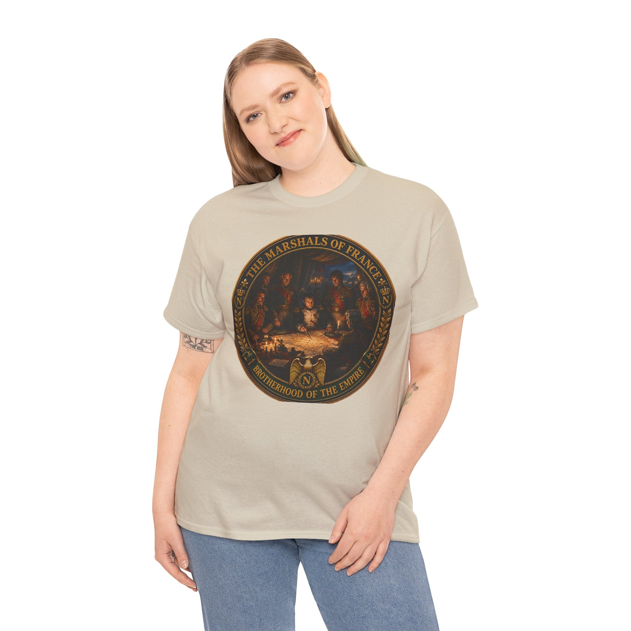Founding Fathers Seal T‑Shirt – Historical US Patriots Round Emblem Tee