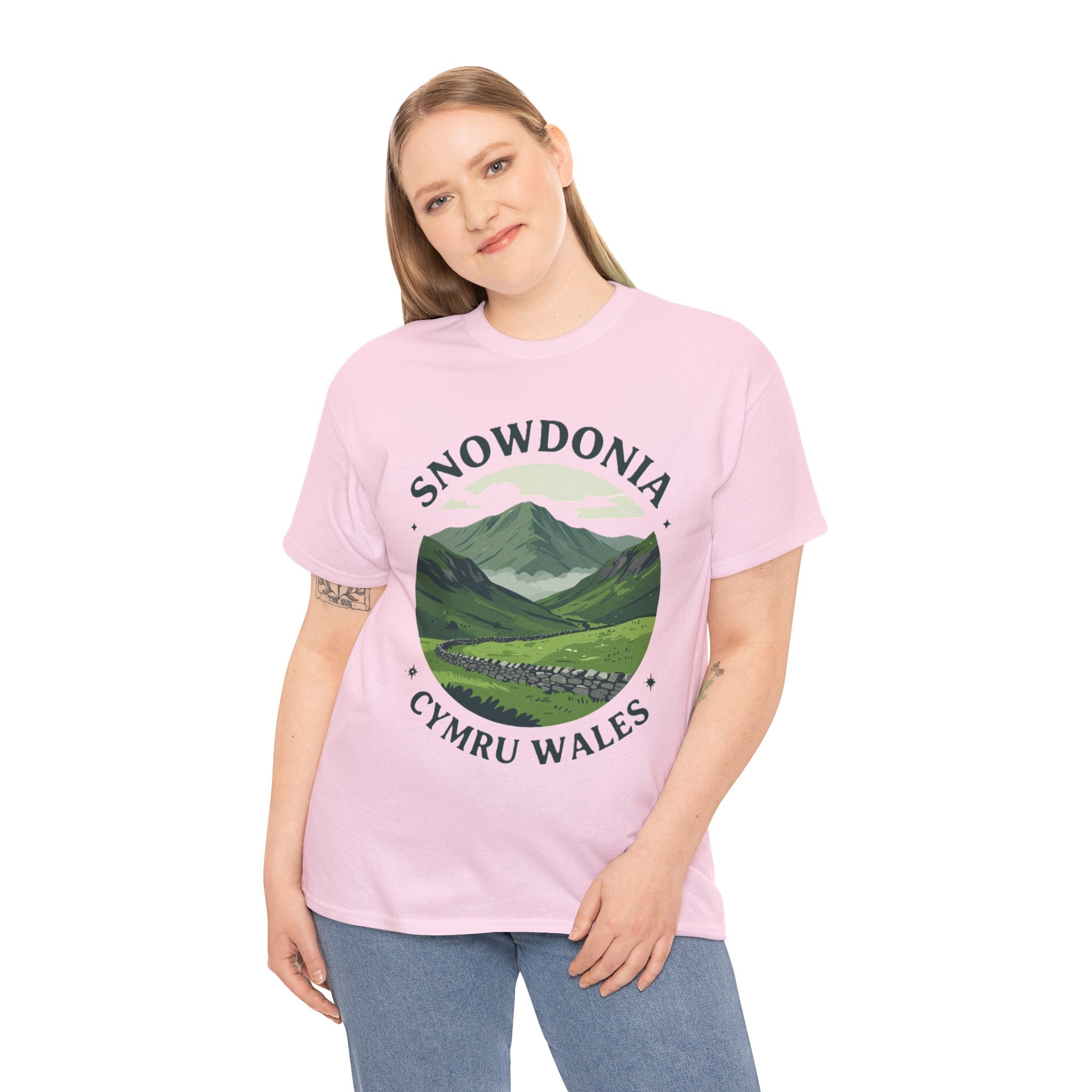 Snowdonia Wales Mountain Tee — Snowdonia Cymru Scenic Landscape T-Shirt