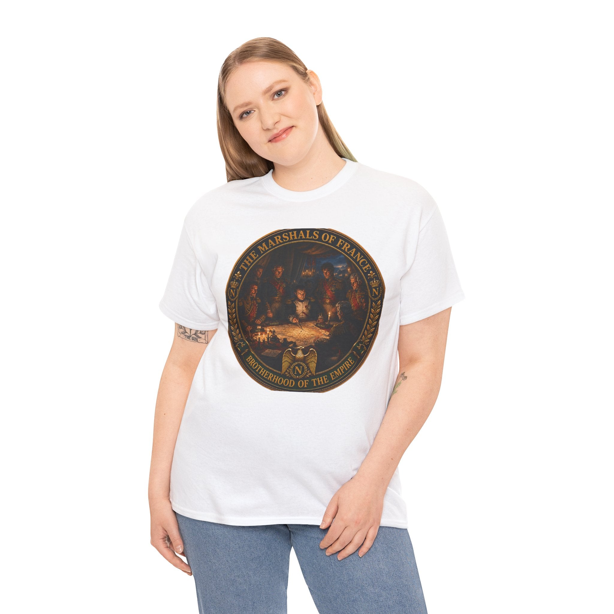 Founding Fathers Seal T‑Shirt – Historical US Patriots Round Emblem Tee