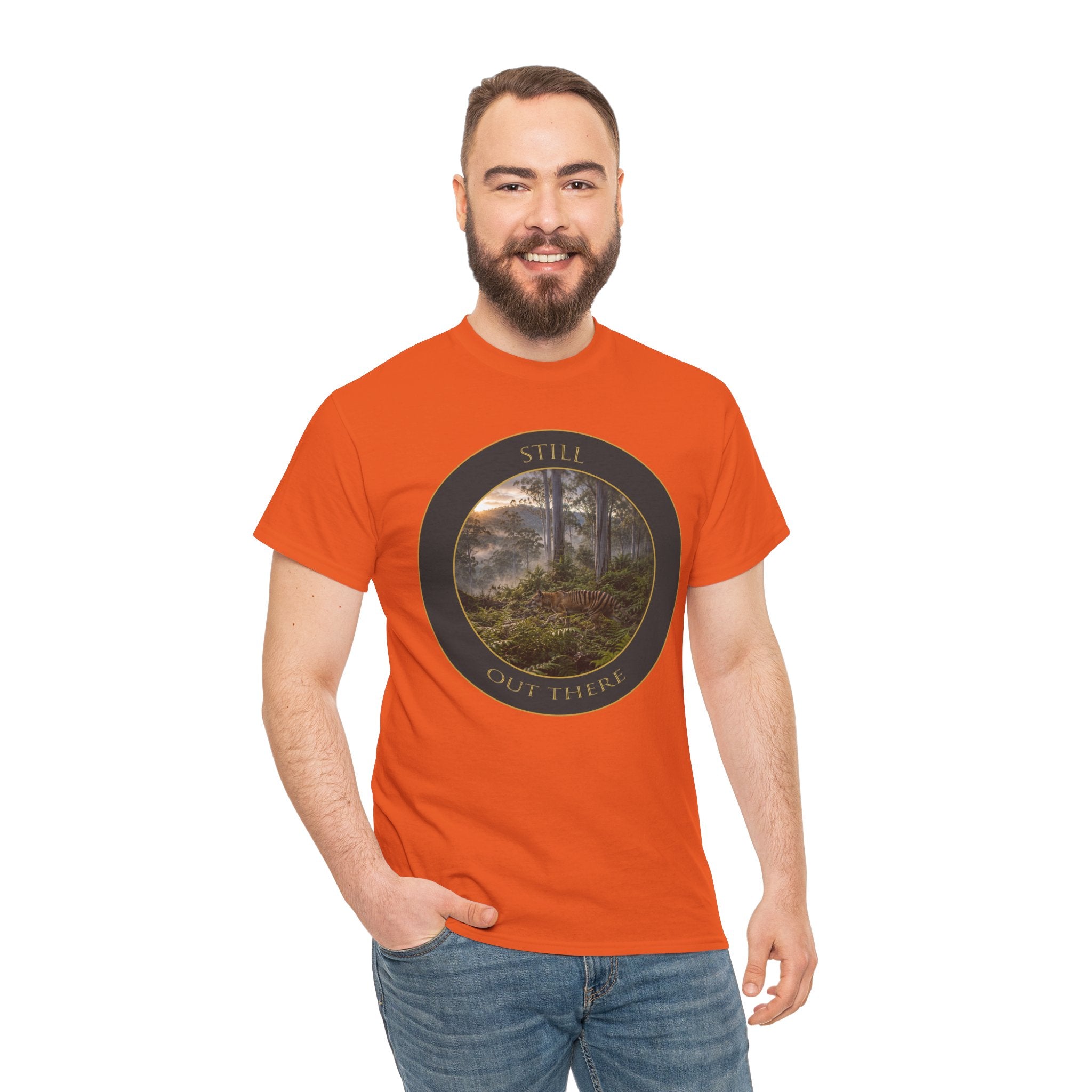 Still Out There – Thylacine Tasmanian Tiger Graphic T-Shirt