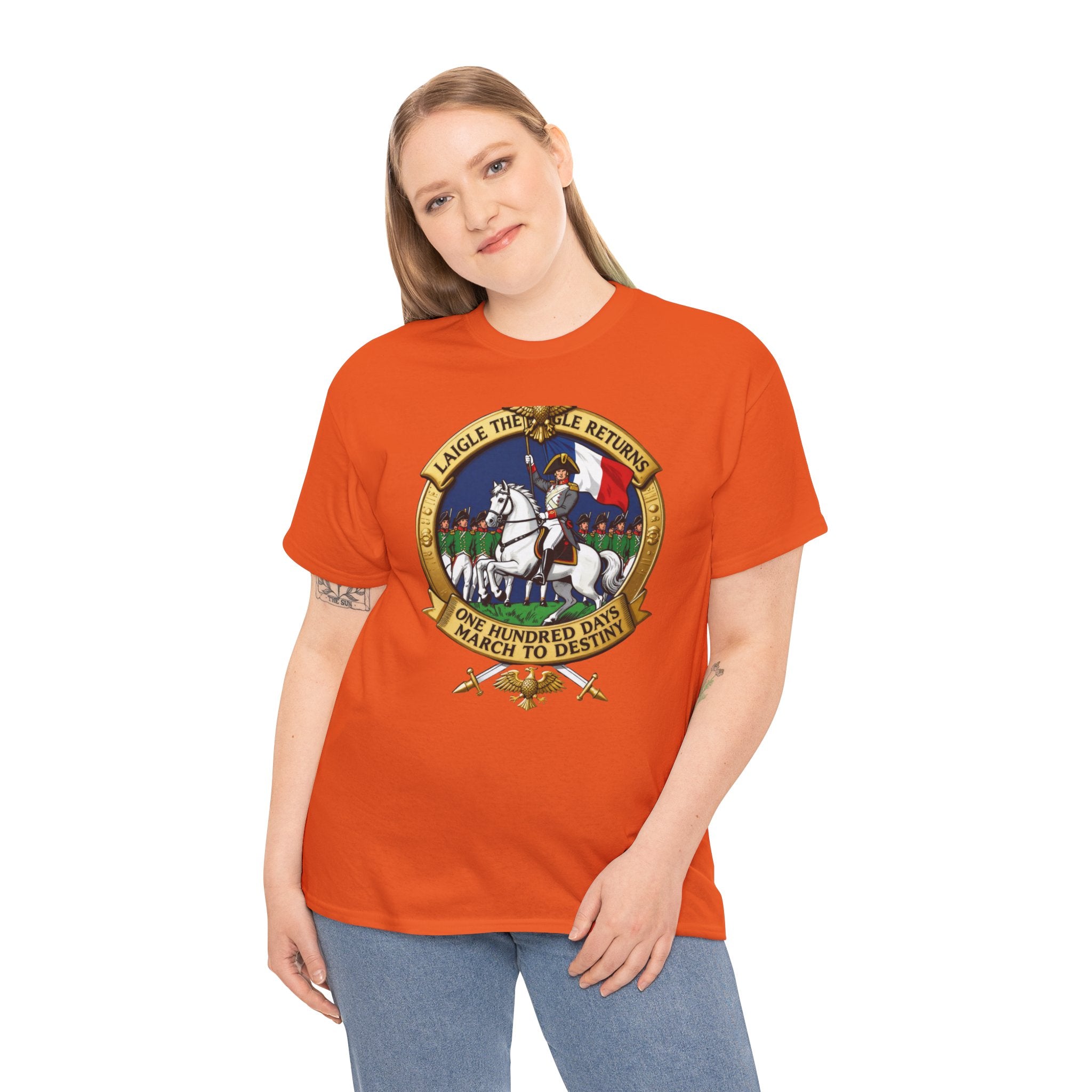 La Belle Alliance — June 18th 1815 T-Shirt | Where Enemies Became Allies | Wellington & Blücher Waterloo Meeting | Napoleonic Wars Heritage Graphic Tee
