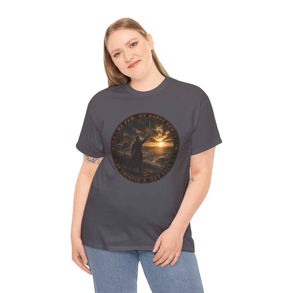 We Few We Happy Few — Henry V Agincourt 1415 Graphic T-Shirt