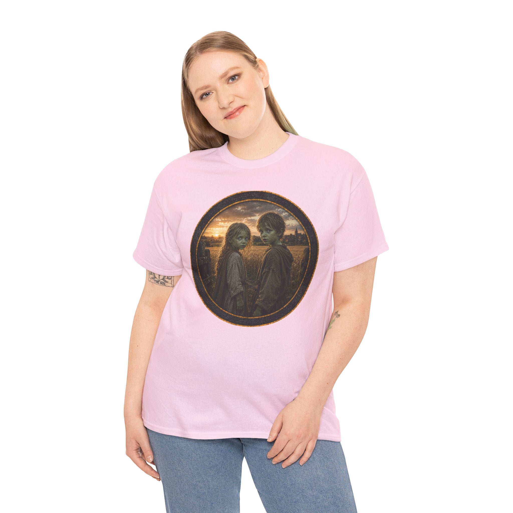 The Green Children of Woolpit Tee - Medieval English Legend Tee