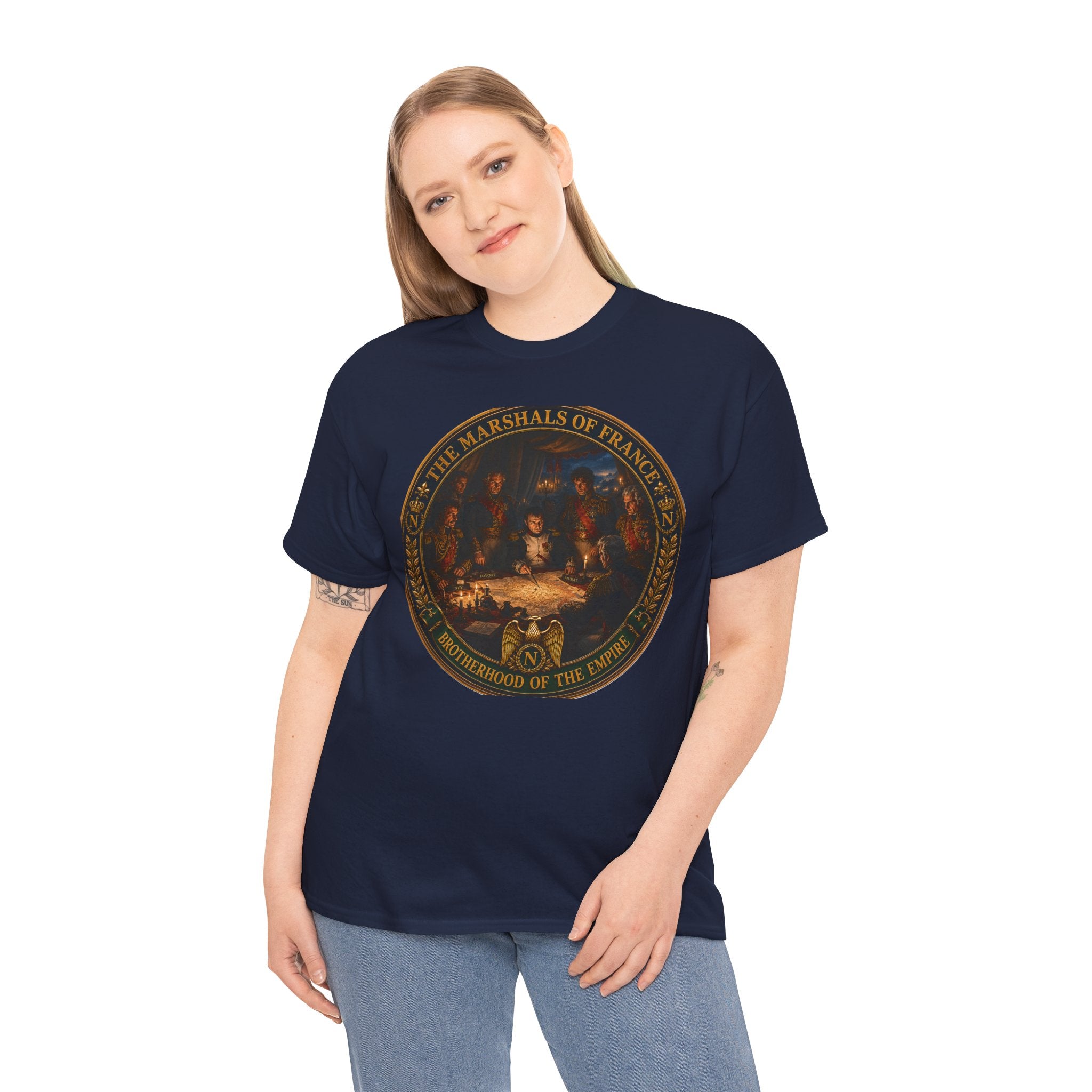 Founding Fathers Seal T‑Shirt – Historical US Patriots Round Emblem Tee