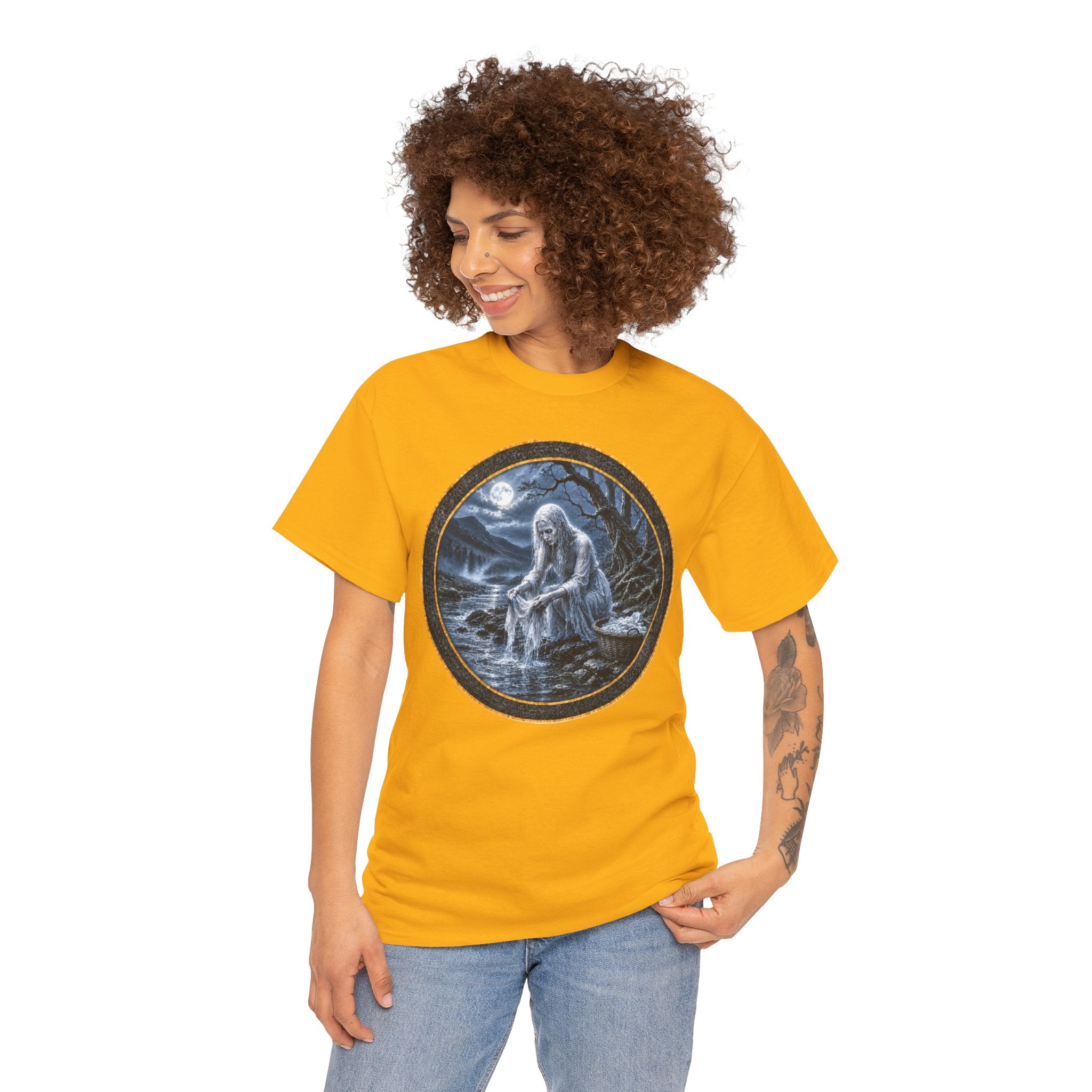 The Bean Nighe - Moonlight T-Shirt — Mystical Ocean Fantasy Tee