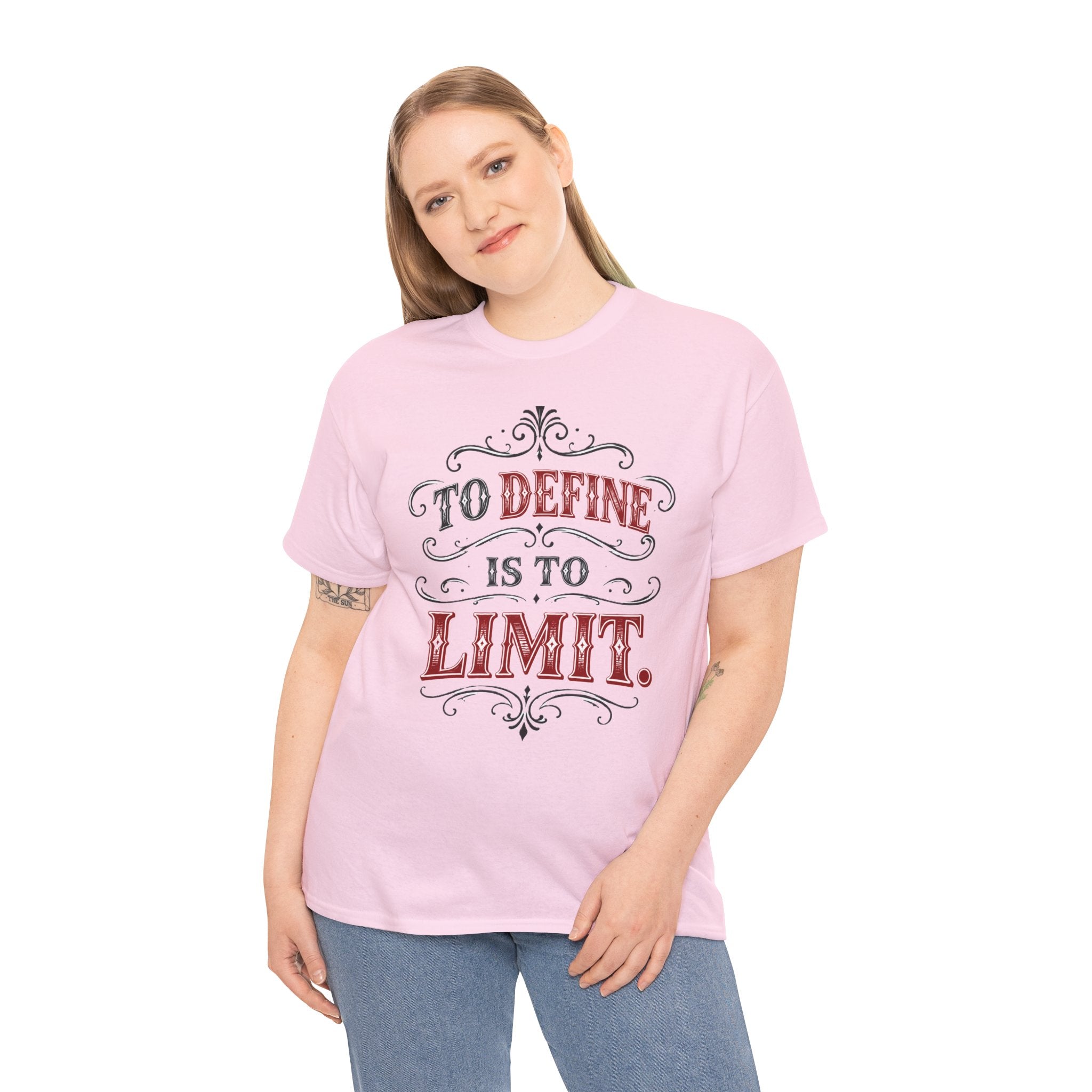 To Define Is To Limit T-Shirt | Oscar Wilde Quote Tee | Unisex Vintage Victorian Typography