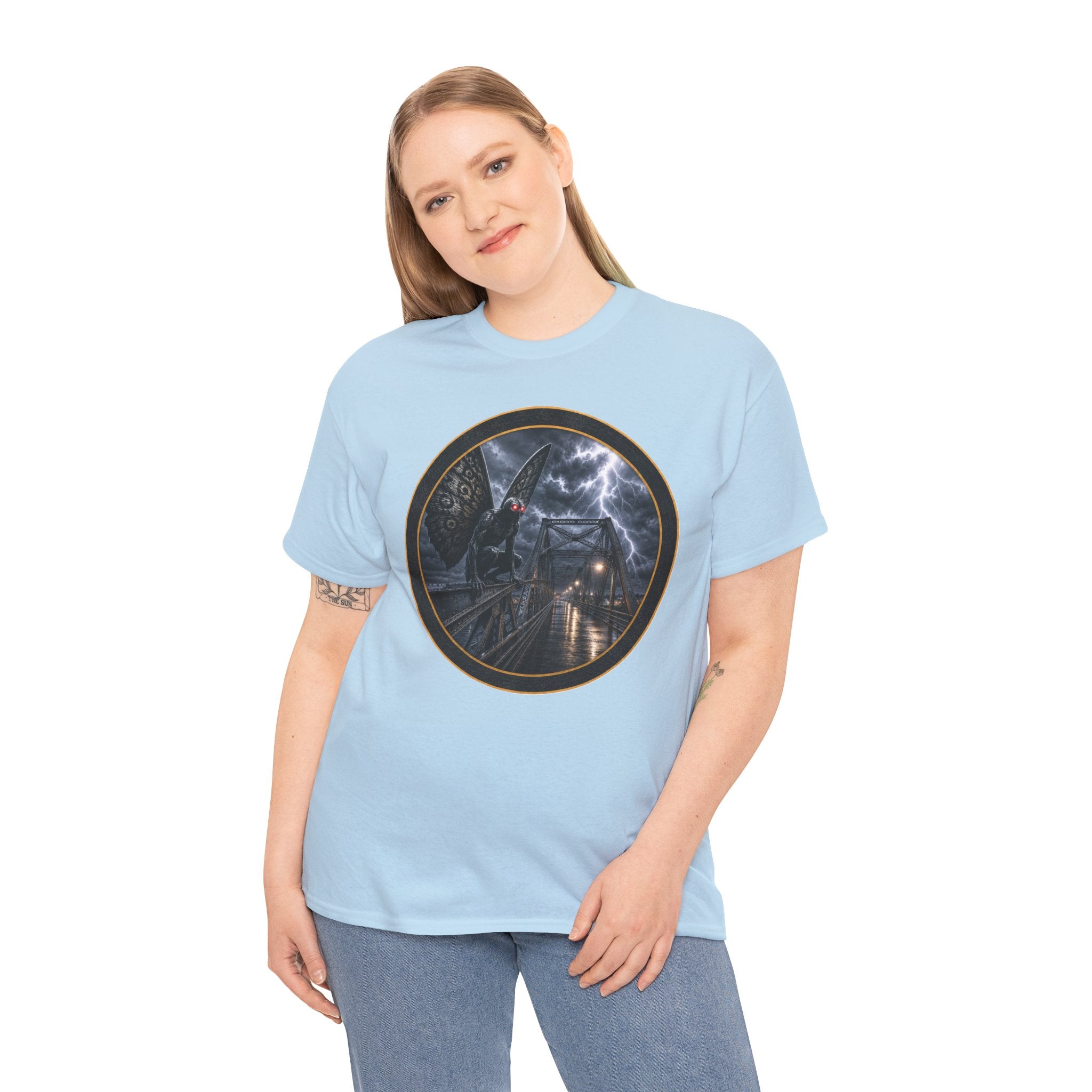 Still Out There – Mothman Silver Bridge Cryptid Graphic T-Shirt
