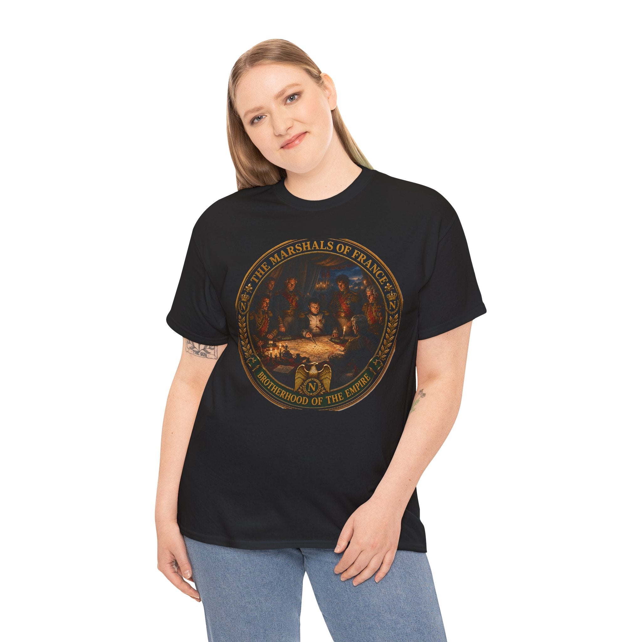 Founding Fathers Seal T‑Shirt – Historical US Patriots Round Emblem Tee
