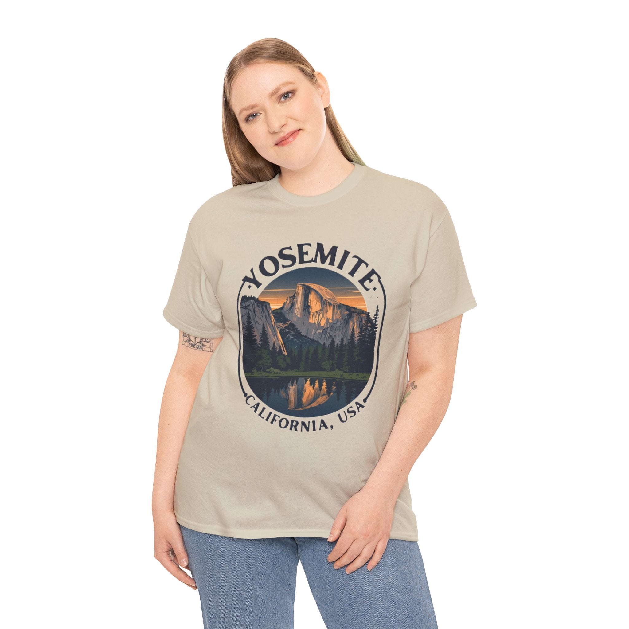 Yosemite Sunset Tee — California National Park Scenic T-Shirt